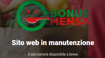 BONUSMENSA.IT – SITO IN MANUTENZIONE