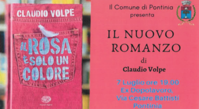 “IL ROSA È SOLO UN COLORE”. PRESENTAZIONE DEL NUOVO ROMANZO DI CLAUDIO VOLPE